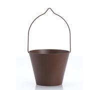 Secchiello per Rubinetti Porta-Secchio 25x23x18 cm in Alluminio Belfer 42/SC Ruggine