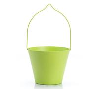 Secchiello per Rubinetti Porta-Secchio 25x23x18 cm in Alluminio colore VERDE ACIDO verde
