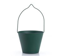 Secchiello per Rubinetti Porta-Secchio 25x23x18 cm in Alluminio colore verde verde