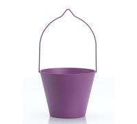 Secchiello per Rubinetti Porta-Secchio 25x23x18 cm in Alluminio colore VIOLA viola