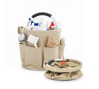 Secchiello Pieghevole Multiuso 16L con Tasche - Salvaspazio e Resistente