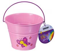 Secchiello Stocker rosa KIDS GARDEN