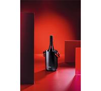 SECCHIELLO VINO METALLO BK/RD POP ART Dimensioni 18 × 13 × H 20 cm colore nero nero