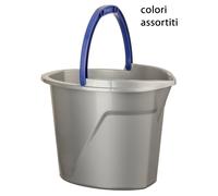 Secchio 15 Litri Con Becco Colori Assortiti Aqua 11132 (Colori Misti)