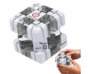 Secchio 3D - Sfida del labirinto manuale, palla logica con più percorsi | Set di cervello per bambini, giovani e adulti, giocattolo antistress per viaggi, Aula, vacanze e uso di