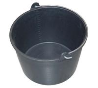 Secchio Agricolo Vendemmia Stefanplast Ppl Acciaio Nero 20 L 5 Pezzi