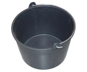 Secchio Agricolo Vendemmia Stefanplast Ppl Acciaio Nero 20 L 5 Pezzi