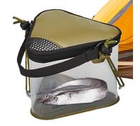 Secchio Anteriore - Forniture per la pesca all'aperto pieghevole | Contenitore di stoccaggio esche vive, per i pescatori all'aperto amanti del campeggio viaggi in spiaggia gite al parco picnic lago