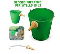 SECCHIO biberon 10 LT PER VITELLI COMPLETO Allattamento bovini