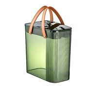 Secchio con filtro per residui, separazione a secco e bagnato, pattumiera, contenitore di scarico, contenitore per rifiuti di tè, facile da usare, portatile, struttura durevole, design facile da usare