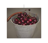 Secchio con stampa di ciliegie tappetino scolapiatti per cucina assorbente riutilizzabile piatto pad lavello rack utensili tavolo
