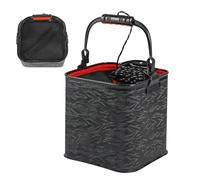 Secchio | Contenitore da 13 litri | Secchio d'acqua portatile per fiumi barca acqua laghi stagni all'aperto Escursionismo Principianti Padre Uomini Papà Donne