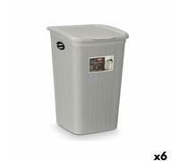 Secchio contenitore Stefanplast Grigio chiaro Plastica 50 L 36 x 54,5 x 38 cm