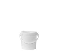 Secchio da 1,8 l, plastica PP, bianco