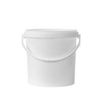 Secchio da 10 l, plastica PP, bianco