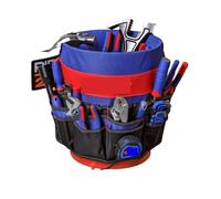 Secchio da 5 galloni for attrezzi Organizer Borsa portaoggetti 51 tasche adatta a secchio 3,5-5 (attrezzi esclusi) Per Riporre gli Attrezzi