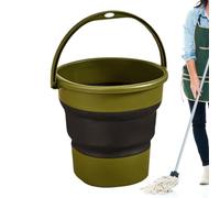 Secchio Da Campeggio - Strumento Di Di Per Acqua Mobile Leggera Piegabile 9L - Essentials Da Esterno | Progettazione Di Stoccaggio Compatta Facile Da Trasportare Lavori Di Approvvigionamen
