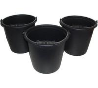 SECCHIO DA COSTRUZIONE IN PLASTICA CON MANICO 20 LITRI - WIA GP 20L
