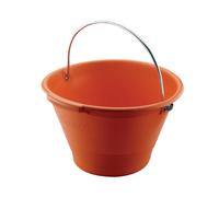 Kapriol Secchio da muratore in plastica Arancio 10 L Diam. 36 cm
