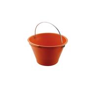 Secchio da Muratore in Plastica Arancio - Kapriol