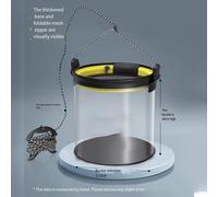 Secchio da Pesca Pieghevole da Esterno 5m Corda Pi Misure 5L 8L 10L 13L