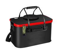 Secchio da pesca portatile,Secchio da pesca | Secchi per esche da | da pieghevole Contenitore per esche vive in EVA a prova di perdite per giardinaggio, campeggio