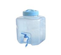 Secchio d'acqua da campeggio a prova di perdite, 7,5 l, con rubinetto, contenitore per l'acqua durevole per escursionismo, picnic, barbecue, soluzione portatile per conservare l'acqua senza perdite