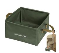 Secchio d'acqua pieghevole, secchio da quadrato riutilizzabile da 13 l, grande capacità, per, forniture da campeggio per attività all'aperto, uso quotidiano