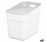 Secchio della spazzatura Curver Bianco Plastica 20 L [6 Unità]