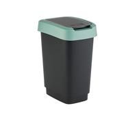 Secchio della spazzatura Rotho Twist Green Verde Plastica 10 L