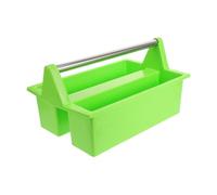 Secchio Doppio Combi Box - Secchio Multiuso | Cesto di pulizia con manico grande per prodotti per la pulizia e strumenti non per l'acqua e altri utensili per la pulizia, impilabile