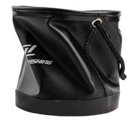 Secchio Esche Pesci Portatile 4 5L EVA Rotondo Pieghevole Serbatoio Acqua Conten