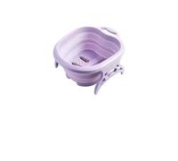 Secchio for ammollo dei piedi Bacinella pieghevole for massaggi in schiuma di plastica for for uso domestico Per Piedi(Purple)