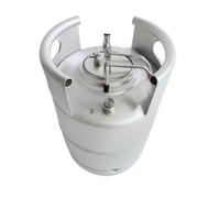 Secchio for fusti in acciaio inossidabile 304 da 1 pezzo | Resistente all'alta pressione addensato | Distributore di birra Birra fatta in casa Birra artigianale Barile(19L)