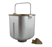 Secchio for macchina for il pane + pala for mescolare, compatibile con Midea BM-210BC-SS. Â Cilindro di ricambio for macchina for il pane