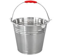 Secchio in acciaio inox con manico in diverse misure 5L/10L/14L, acciaio inossidabile, 14 l