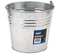 Secchio In Acciaio Zincato Draper 12L Multiuso Robusto E Durevole 53241