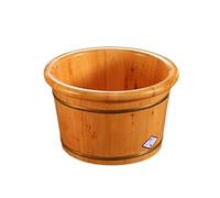 Secchio in legno per pediluvio, per pedicure, vasca da bagno per pediluvio, vasca da bagno per adulti, vasca per piedi per ammollo dei piedi, secchio super facile da usare, speranza di perseguire la