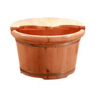 Secchio in legno per pediluvio, vasca per piedi per ammollo dei piedi, secchio in legno per pedicure, bacino per pediluvio per adulti, vasca idromassaggio super facile da usare, speranza di perseguire