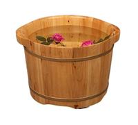 Secchio in legno per pediluvio, vasca per piedi per ammollo dei piedi, vasca da bagno per pediluvio, bacino per adulti, secchio in legno per pedicure super facile da usare, speranza di perseguire la