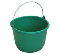 Secchio in Plastica Graduato L 18 Colore Verde 10 Pezzi