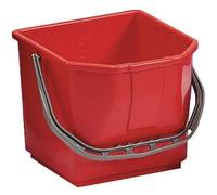 SECCHIO IN PLASTICA LT 15 ROSSO