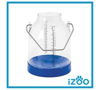 Pattumiera da 30 litri, con scala blu, altezza staffa: 143