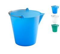 Secchio In Polietilene Con Becco Lt12, Bianco