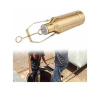 Secchio in rame per campionatore di olio da 300/500/1000 ml, dispositivo di campionamento dell'olio portatile, sistema di campionamento di liquidi a prova statica di liquido (corda L-5 m) (rame, 500