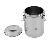 Secchio isolato per zuppe, in acciaio inox, minimalista con grande capacità, ideale per picnic, avventura, auto, inverno, zuppa isolata, eccellente capacità di isolamento (20 l)