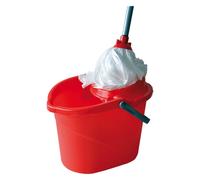 Secchio Lavapavimenti con Strizzatoio 15 Litri Ecoplast
