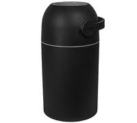 Secchio magico per pannolini Odor-Stop, brevettato utilizzare qualsiasi sacchetto della spazzatura, leva a mano libera, nero, grande, L