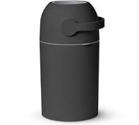 Secchio magico per pannolini per bambini, sistema di arresto odore brevettato, utilizzare qualsiasi sacchetto della spazzatura, leva con una mano libera, 4 rotoli di borsa inclusi (grafite)