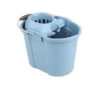 Secchio mocio Tontarelli 8101474704 AURORA con strizzatore Blu ardesia